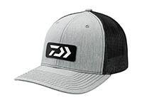 D-VEC TRUCKER WITH GREY AND BLACK RUBBER Hats Daiwa 