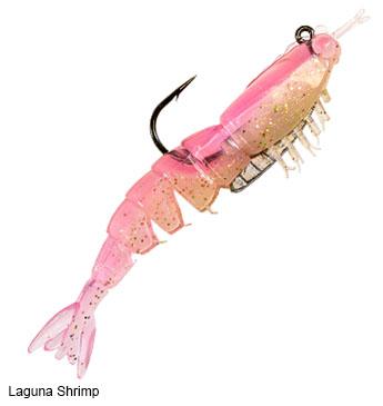 Z-Man EZ ShrimpZ Pre-Rigged Lure Z-Man Fishing Products Laguna Shrimp 