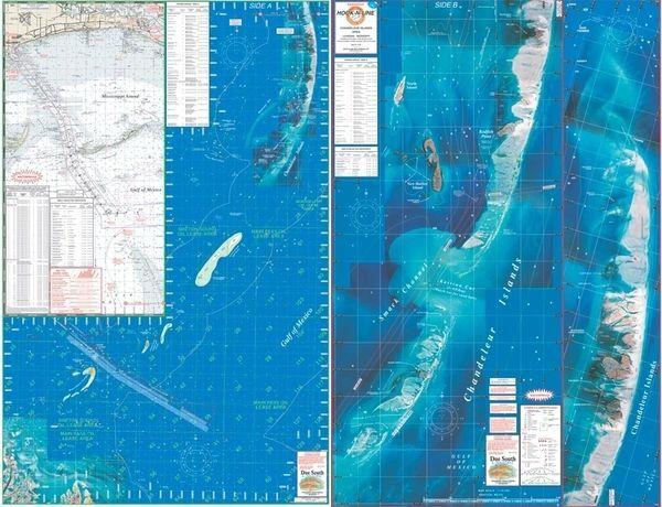 Hook-N-Line Fishing Map Accessories Unknown Chandeleur Islands Area 