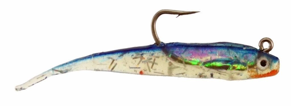 H&H Glass Minnow Double Rigs Lure H&H Lure Company 3in - 1/8oz All American Shad 