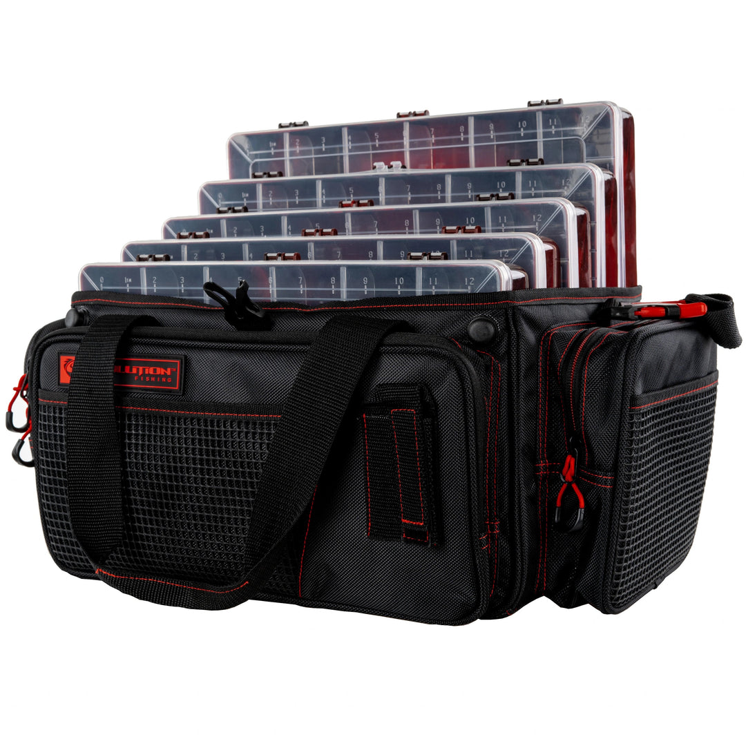 Evolution - Drift Series Tackle Bag 3700 - Horizontal Tackle Storage Evolution Outdoor Red 