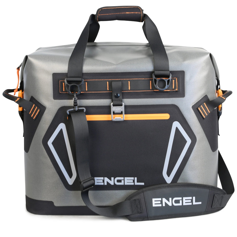 Engel® HD30 Heavy-Duty Soft Sided Cooler Bag Coolers Engel Coolers Dark Gray/Orange 