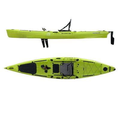 Hoodoo Kayak Vessels Hoodoo Sports Impulse 135 - Fin - Limetreuse 