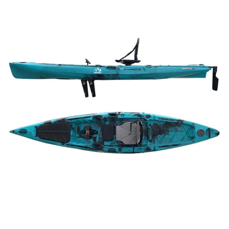 Hoodoo Kayak Vessels Hoodoo Sports Impulse 135 - Fin - Marine Reef 