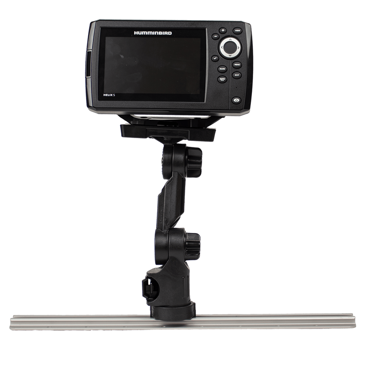 YakAttack - Humminbird Helix Fish Finder Mount with Track Mounted LockNLoad Mounting System Accessories YakAttack 