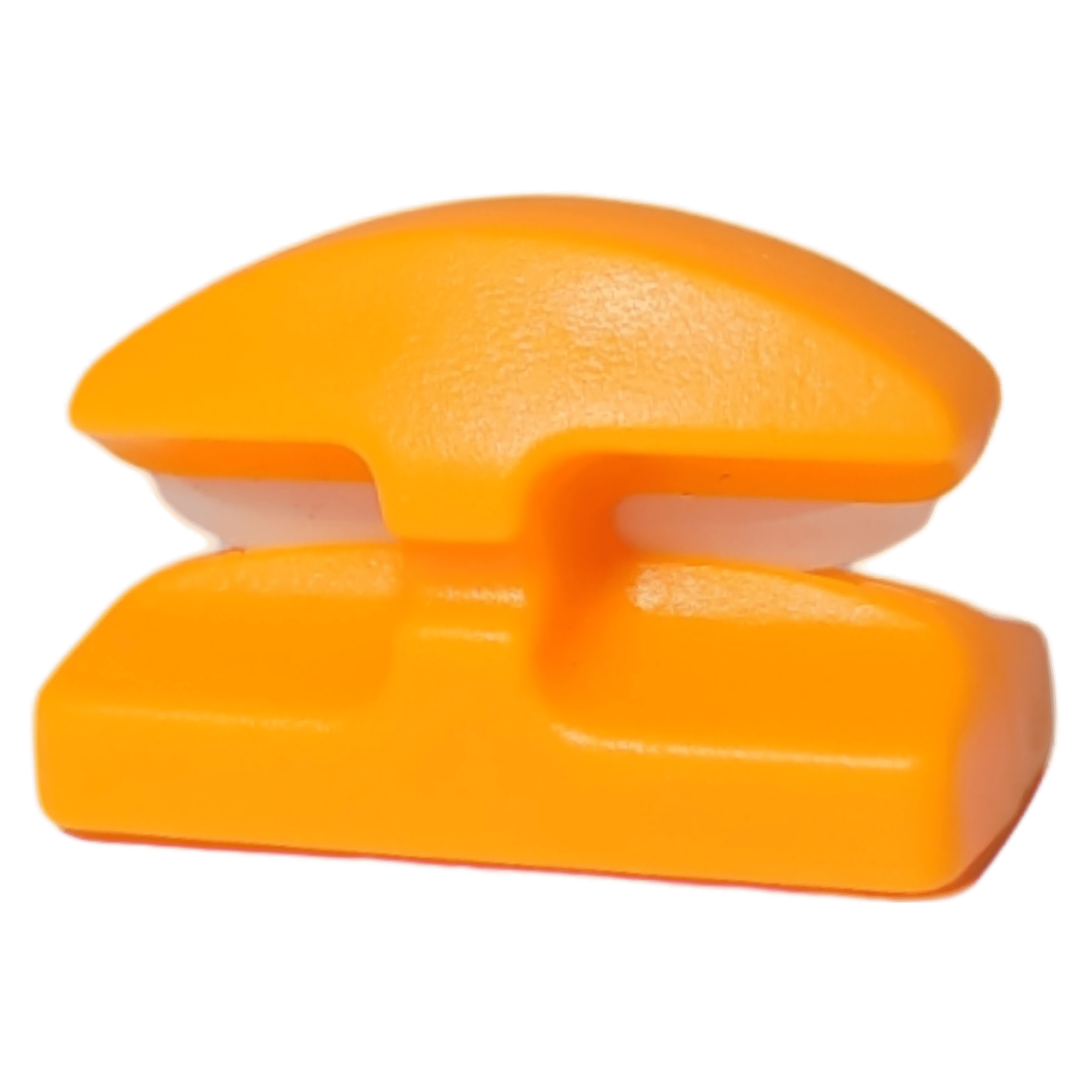 Line Cutterz Ceramic Blade Peel & Stick Flat Mount - Blaze Orange