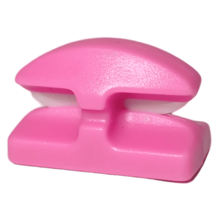 Line Cutterz Ceramic Blade Peel & Stick Flat Mount - Pink Flat Mount Line Cutterz Eco-Friendly Packaging 