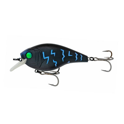 6th Sense - Cloud 9 MiniMag Squarebill Lure 6th Sense Lure Co Black Magic 