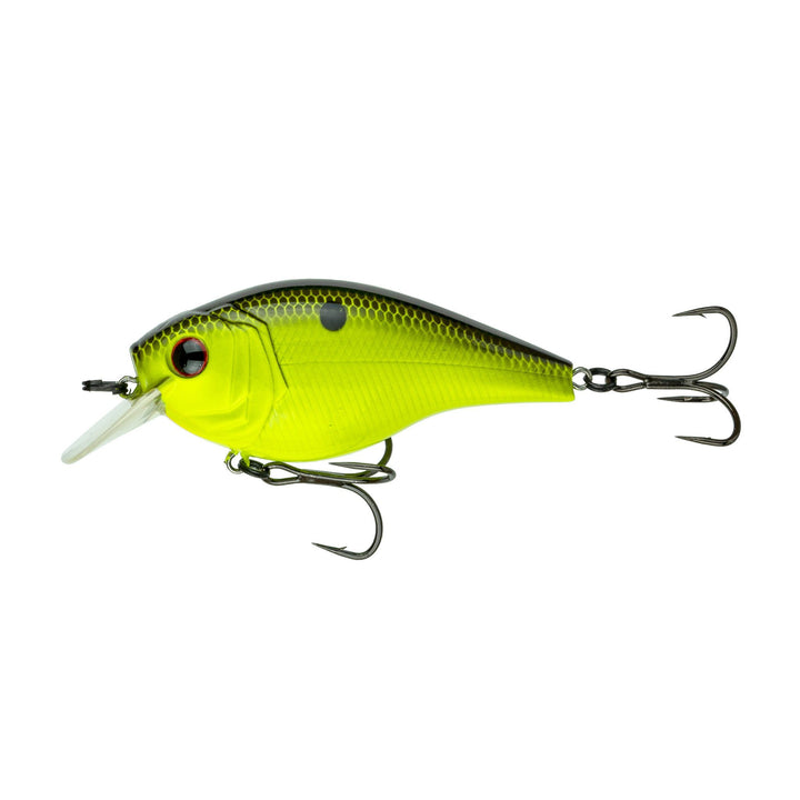 6th Sense - Cloud 9 MiniMag Squarebill Lure 6th Sense Lure Co Chartreuse Black Back 
