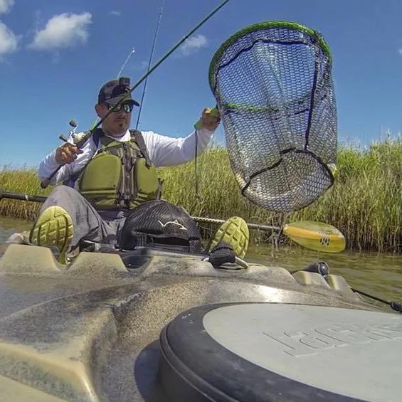 **NEW** Line Cutterz Pro Fish Gear Lunker Snatcher Floating Net Face Shield Line Cutterz 