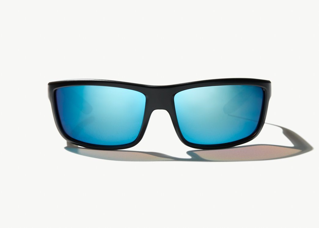 Bajio Sunglasses - Glass Lenses Apparel Bajio Sunglasses Nippers Black Matte Trevally Blue