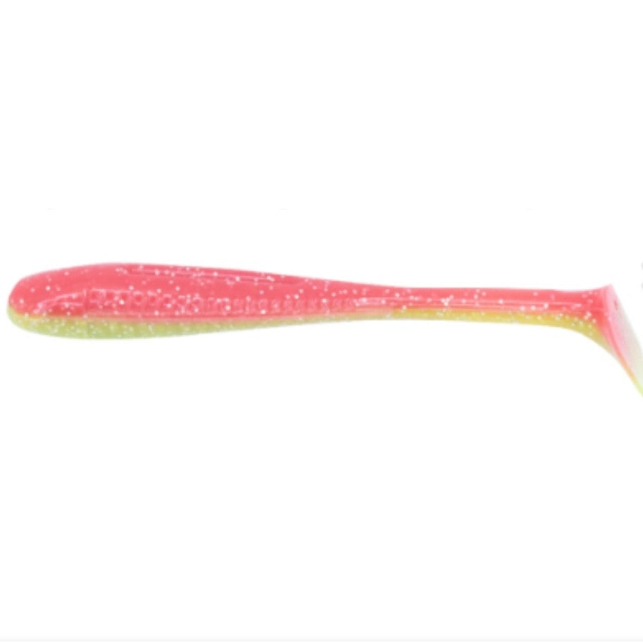 Knockin Tail Lures - 3.25 Inch - Built-In Tail Rattle! - 6pk Lure Knockin Tail Lures Nuked Glow 