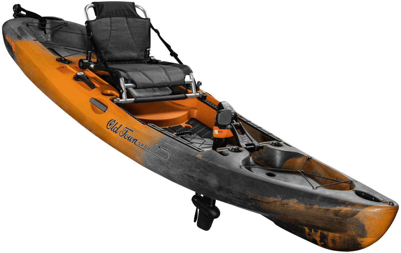 Old Town Kayak Vessels Old Town Canoe Sportsman Salty PDL 120 Ember Camo 