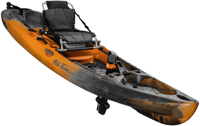 Old Town Kayak Vessels Old Town Canoe Sportsman Salty PDL 120 Ember Camo 