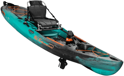 Old Town Kayak Vessels Old Town Canoe Sportsman Salty PDL 120 Photic Camo 