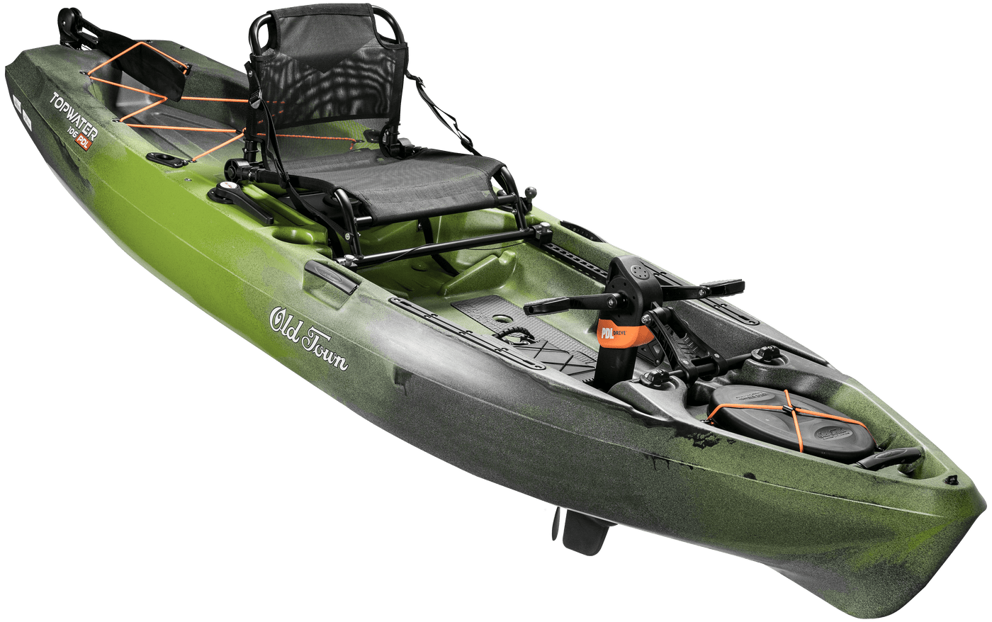Old Town Kayak Vessels Old Town Canoe Topwater 106 PDL First Light 
