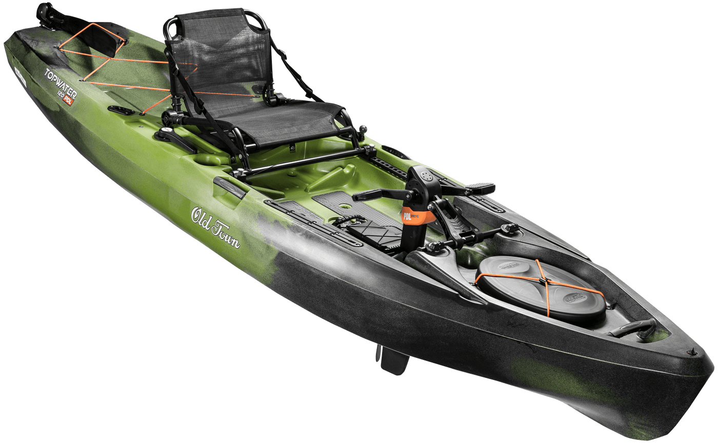 Old Town Kayak Vessels Old Town Canoe Topwater 120 PDL First Light 