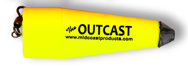 The Outcast Cork - 3 Inch Midcoast Products Yellow 