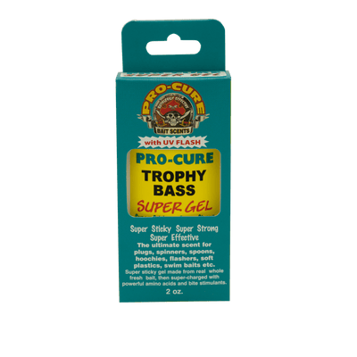 Pro-Cure Super Gel Attractant Pro-Cure Trophy Bass 2oz 