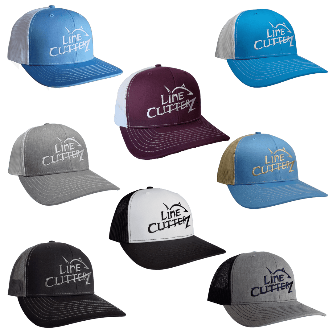 Line Cutterz Meshback Trucker Snapback Hats Line Cutterz 