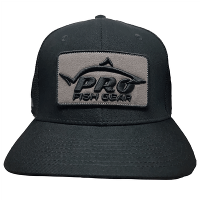 *NEW* Pro Fish Gear Spec Ops Black Snapback Hat Hats Line Cutterz 
