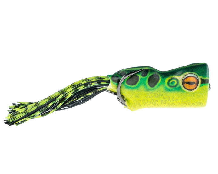 Scum Frog - Painted Trophy Series Popper Lure SPRO Sports Professionals Leopard 