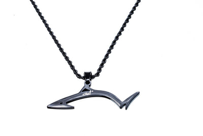 Line Cutterz Surgical Stainless Steel Rope Chain with Pro Fish Pendant Accessories Line Cutterz 