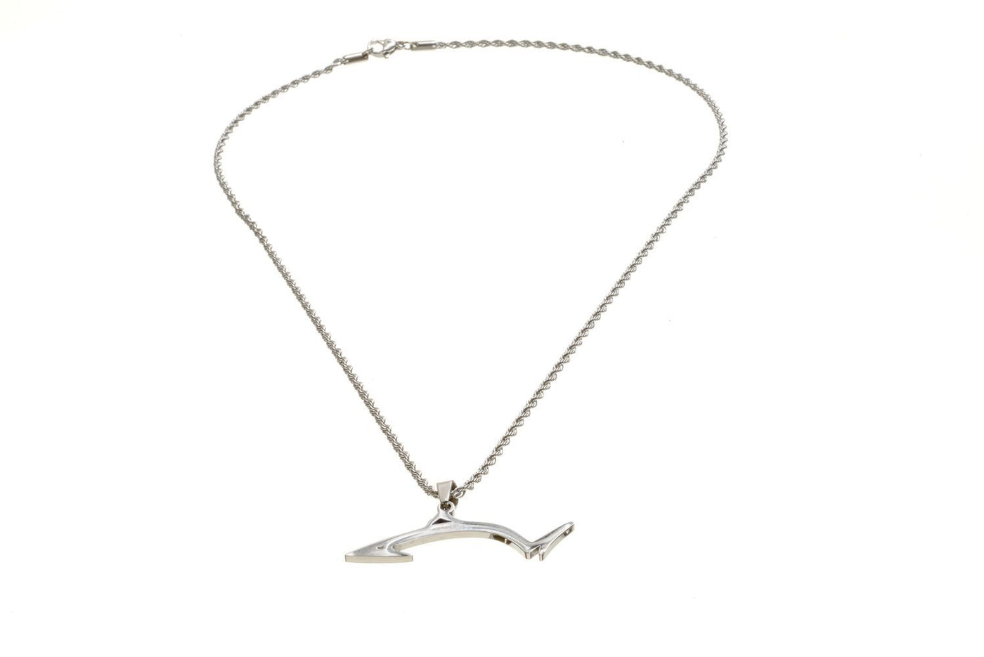 Line Cutterz Surgical Stainless Steel Rope Chain with Pro Fish Pendant Accessories Line Cutterz 