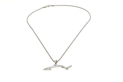 Line Cutterz Surgical Stainless Steel Rope Chain with Pro Fish Pendant Accessories Line Cutterz 
