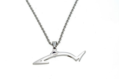 Line Cutterz Surgical Stainless Steel Rope Chain with Pro Fish Pendant Accessories Line Cutterz 