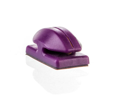 NEW RELEASE! - 5 PACK! Line Cutterz Flat Mount Fishing Line Cutter - Purple Cutter Ring Line Cutterz 
