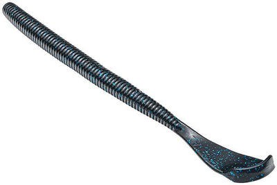 Strike King - Rage Cut-R-Worm Strike King Lure Company 7 in Black / Blue 