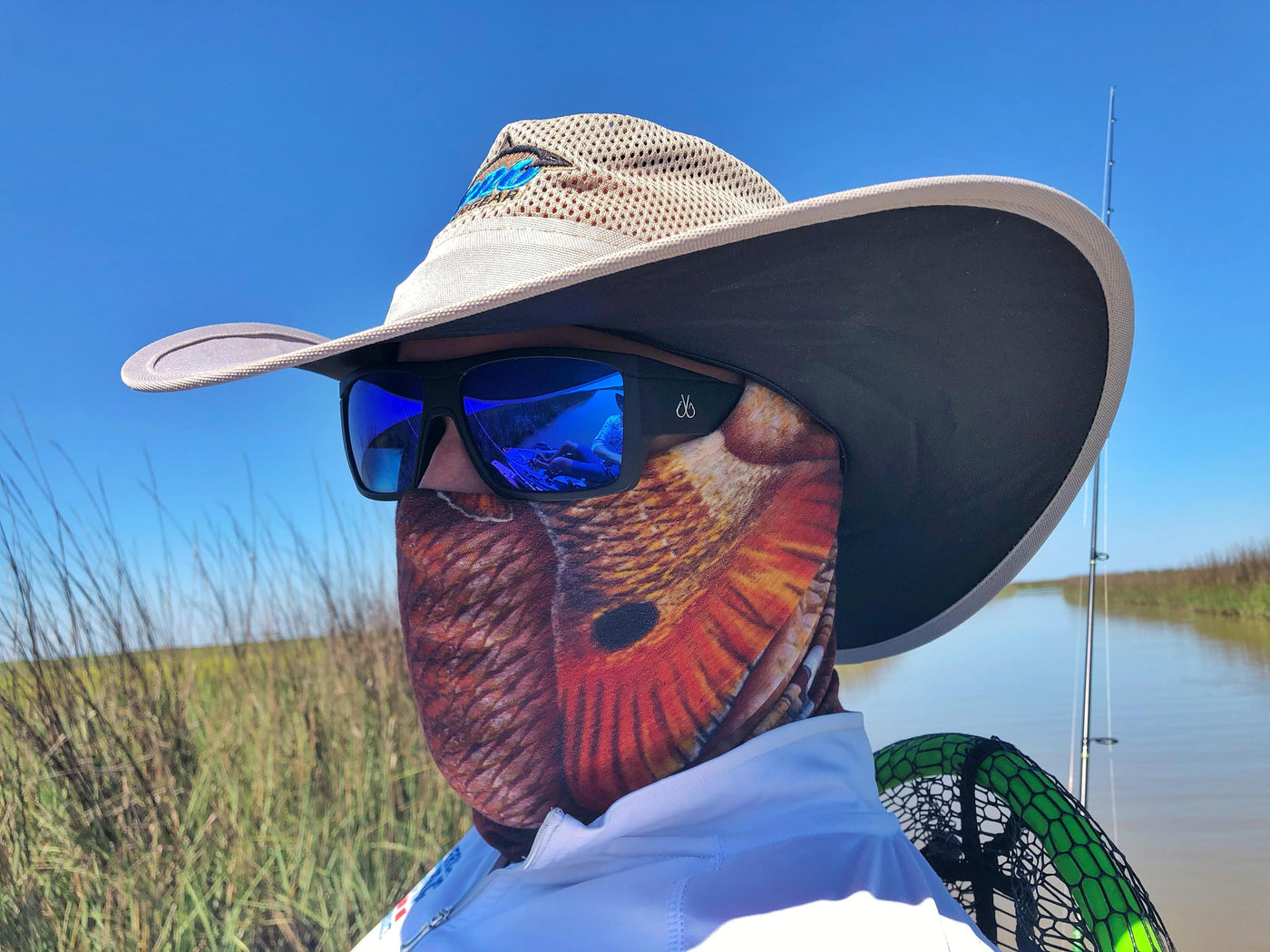 SCALESKINZ - Graphic Face Cover Face Shield Line Cutterz 