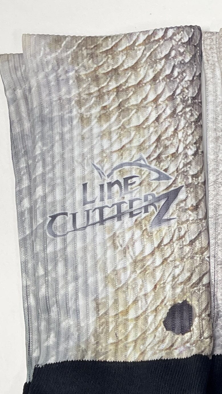 Fishsox Apparel Line Cutterz Redfish Large 