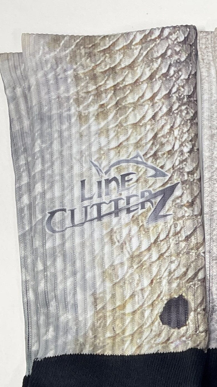 Fishsox Apparel Line Cutterz Redfish Large 