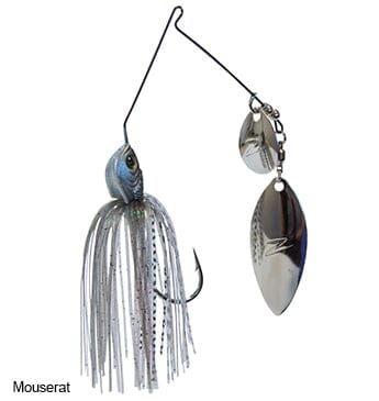Z-Man SlingBladeZ Willow Colorado Spinnerbait Lure Z-Man Fishing Products 3/8 oz Mouserat 