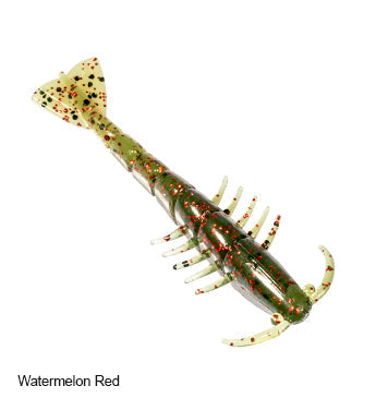 Z-Man Salty Ned ShrimpZ Lure Z-Man Fishing Products Watermelon Red 