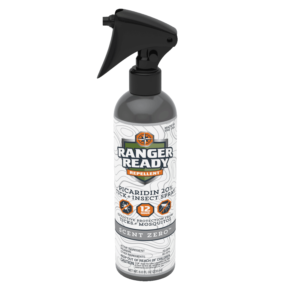 Ranger Ready Premium Insect Repellent Accessories Ranger Ready Scent Zero 235ml | 8.0oz 