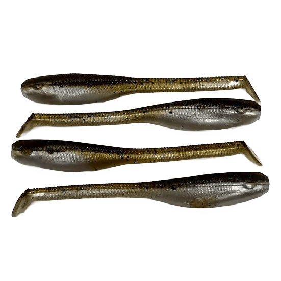 Down South Lures Lure Down South Lures Southern Shad (4.5") Big Papa Pearl Pure 