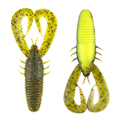 6th Sense - Stroker Craw 2.4 Flipping Bait Lure 6th Sense Lure Co Mexican Spice 