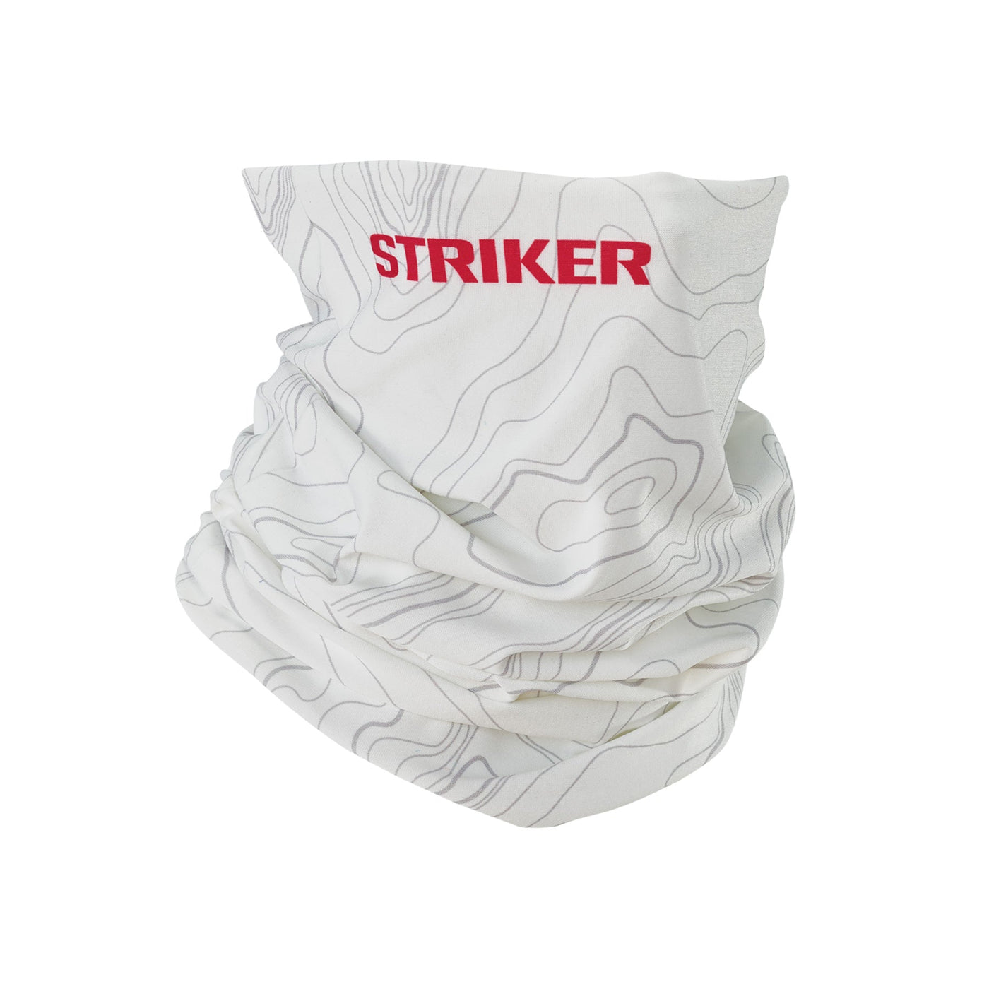 Striker® CoolWave™ Stretch Fit Brrr® Gaiter Neck Gaiters Striker Topo Map 