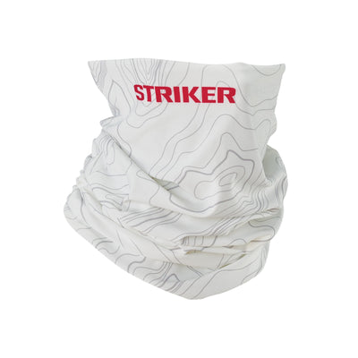 Striker® CoolWave™ Stretch Fit Brrr® Gaiter Neck Gaiters Striker Topo Map 