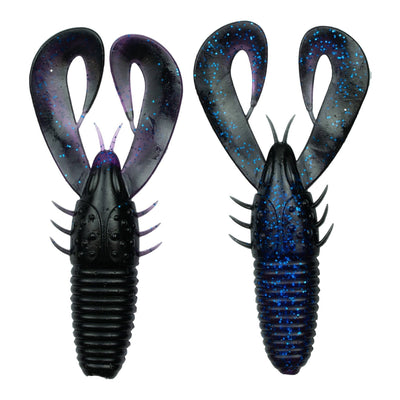 6th Sense - Stroker Craw 2.4 Flipping Bait Lure 6th Sense Lure Co Darkwater Bug 