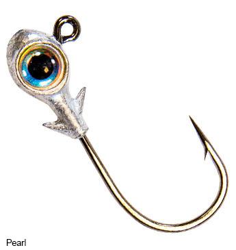 Z-Man Trout Eye Finesse Jigheads Lure Z-Man Fishing Products 1/8oz Pearl 