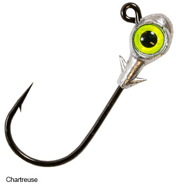 Z-Man Trout Eye Jigheads Lure Z-Man Fishing Products 1/4oz Chartreuse 