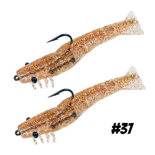 H&H TKO Shrimp Double Rig Lure H&H Lure Company 1/4oz Shrimp 