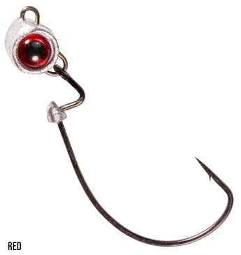 Z-Man Texas Eye Finesse Jigheads Lure Z-Man Fishing Products 1/8oz Red 