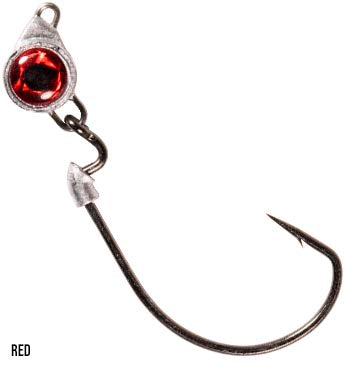 Z-Man Texas Eye TEXL Jigheads Lure Z-Man Fishing Products 1/2 oz Red 