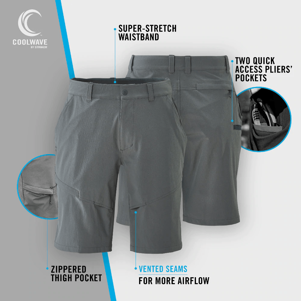 Striker® CoolWave™ Tournament Short Clothing Striker 