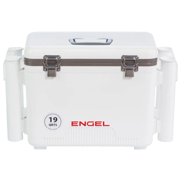 Engel® 19 Quart Drybox/Cooler with Rod Holders – Line Cutterz